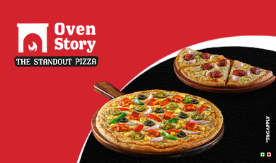 50% off on Ovenstory Pizza