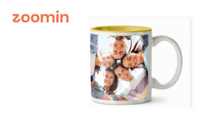 Get Personalized Photo Mug at just Rs.49 @Zoomin